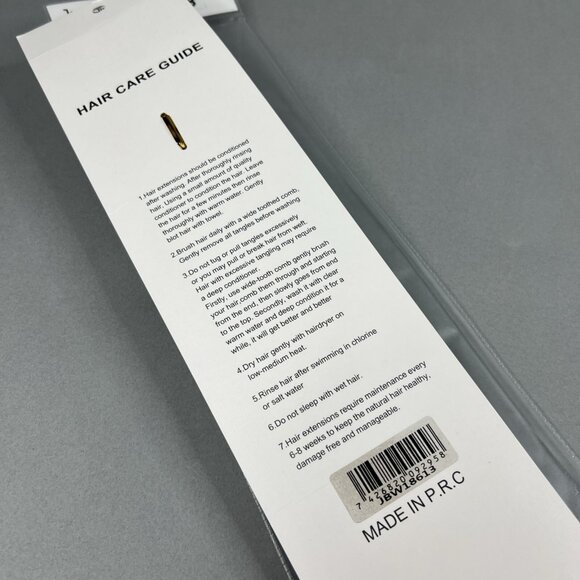 18” Body Wave #613 Platinum Blonde Unprocessed Brazilian Human Hair Extensions - Picture 5 of 5